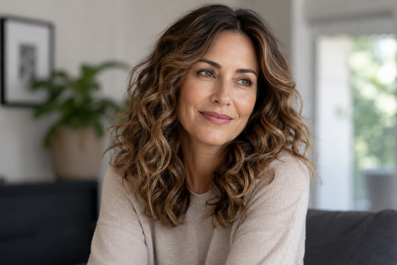 Curly and wavy hair after 35: getting your shape back